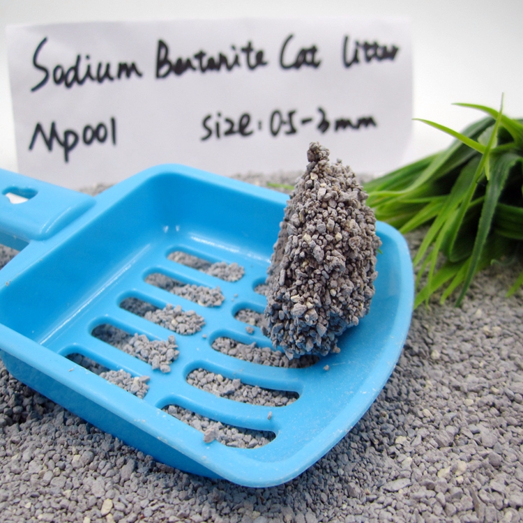 Most Popular Cat Litter Sodium Bentonite Sand GP001
